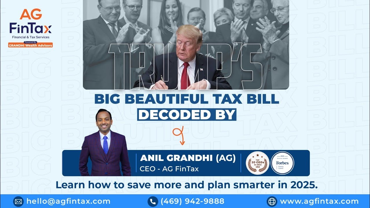 Trump’s 2025 Tax Law Explained: The Big Beautiful Bill is Now Official!
