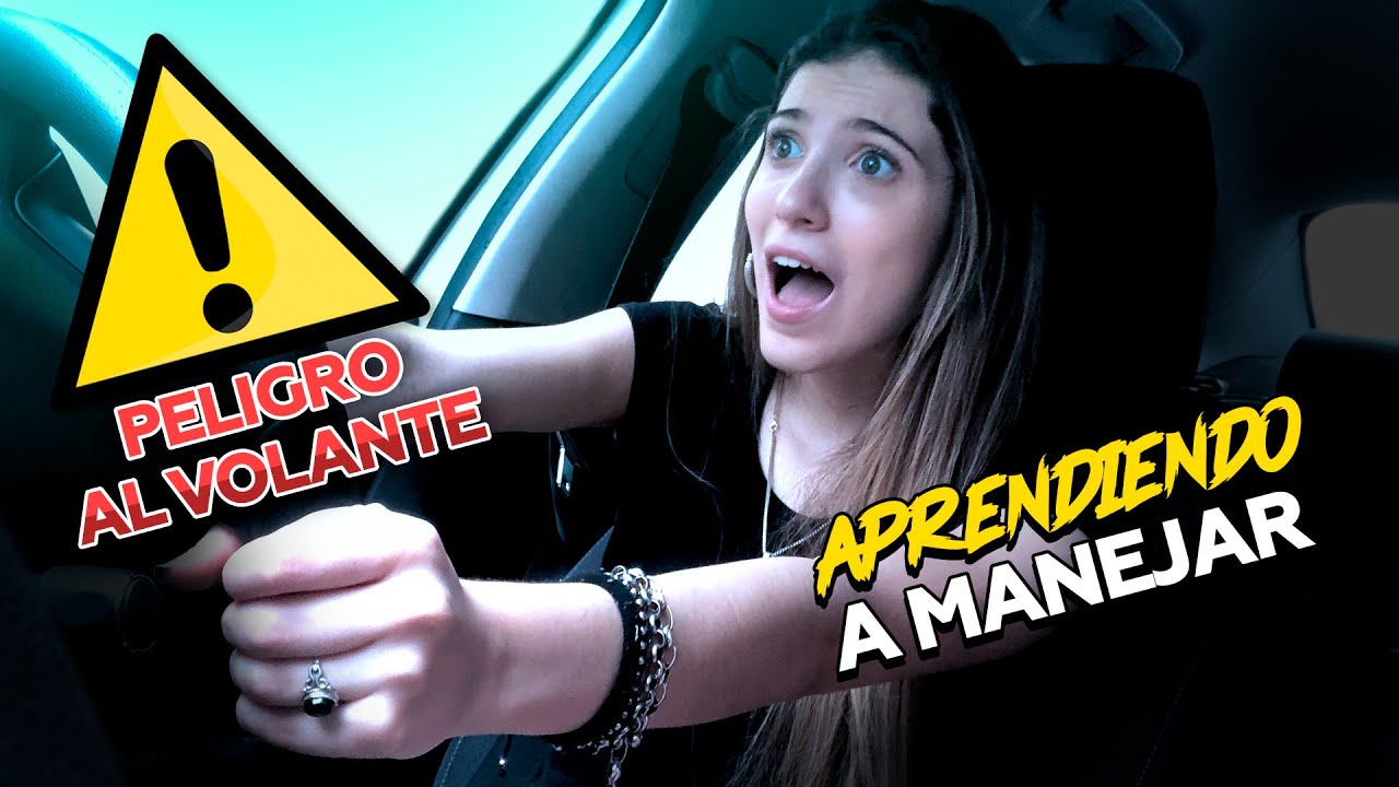 APRENDIENDO A MANEJAR con mis HERMANOS - SOY UN PELIGRO 😱