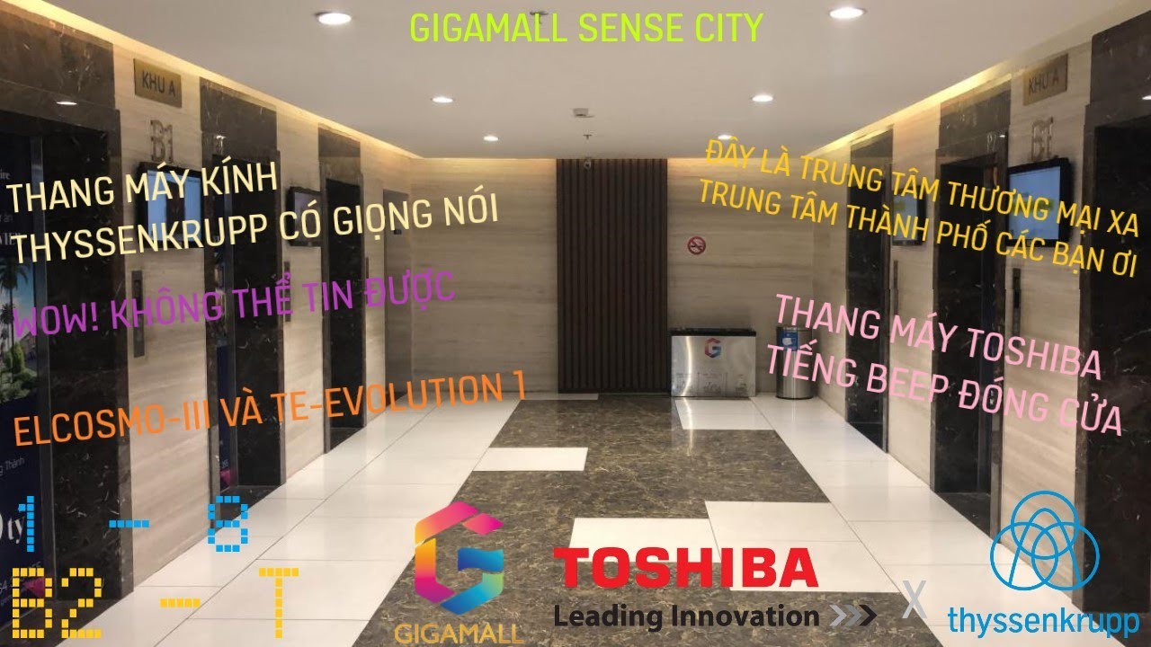 Lift Tour in Gigamall Sense City
