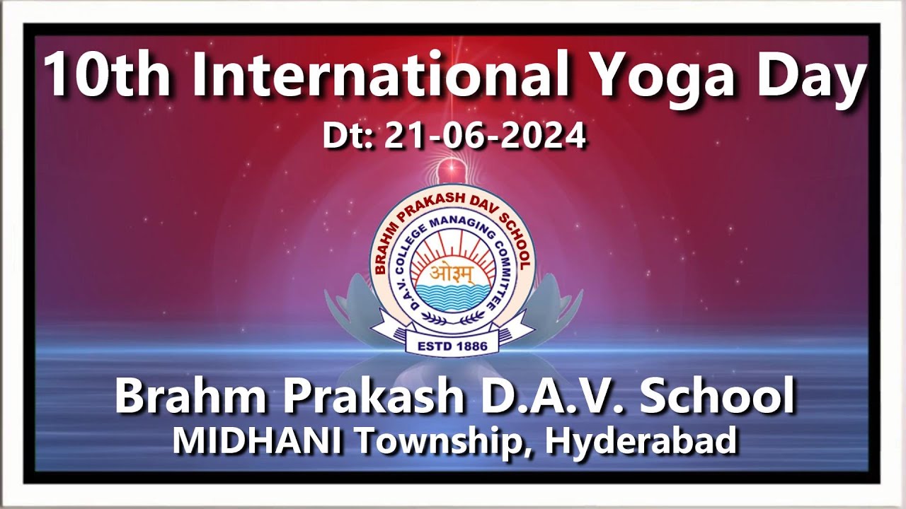 10th INTERNATIONAL YOGA DAY | 2024 | BPDAV