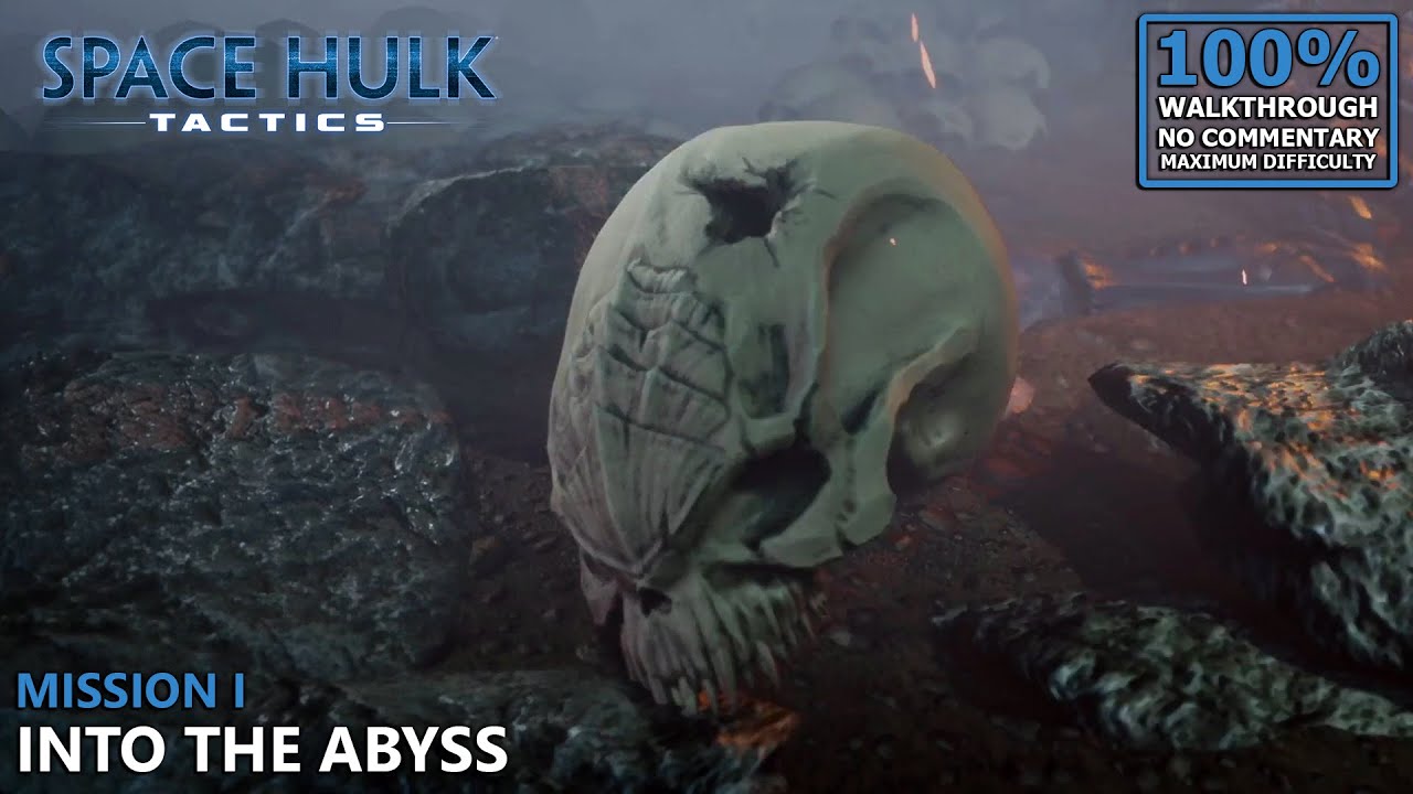 [Space Hulk: Tactics] Blood Angels 100% Walkthrough (Veteran) | 1. Into the Abyss