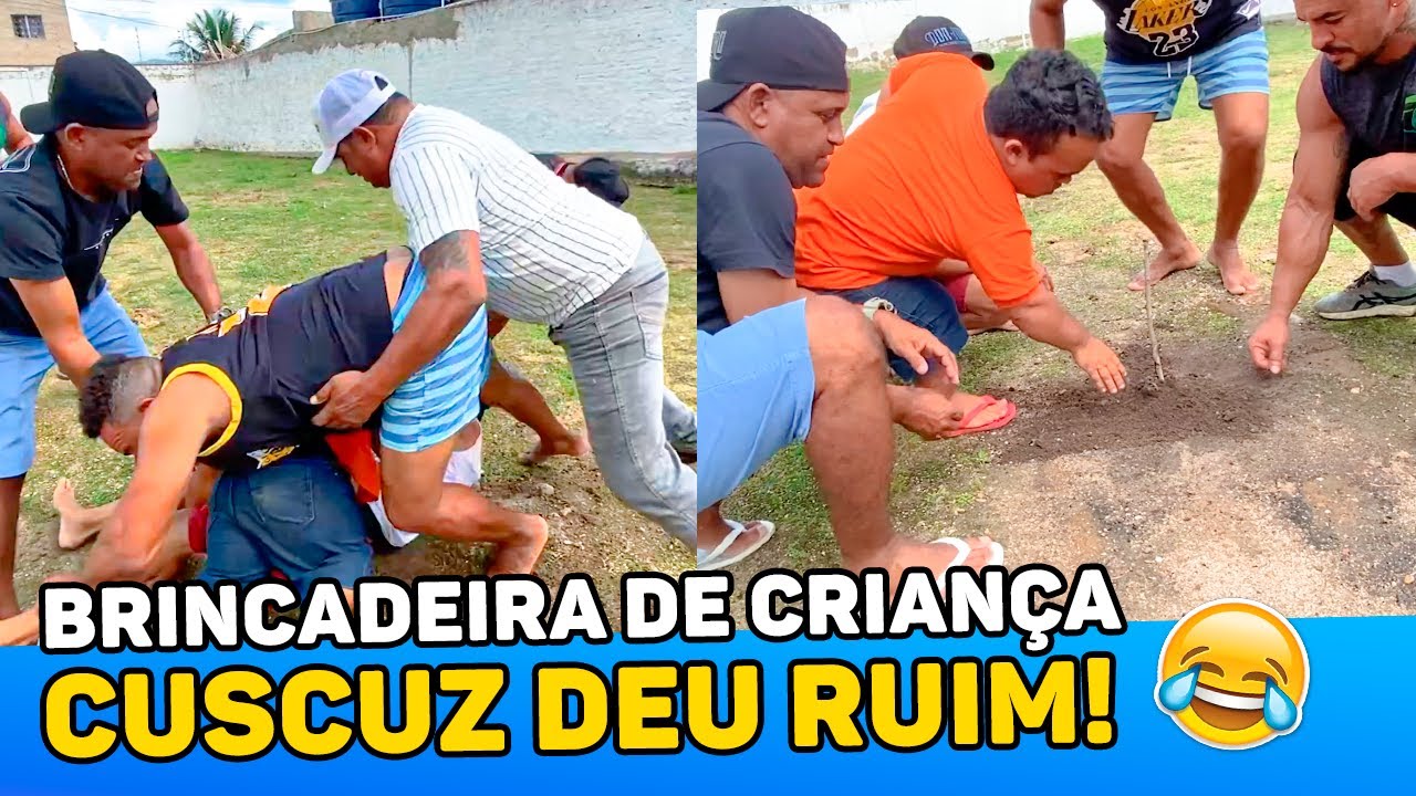 BRINCADEIRA DO CUSCUZ TERMINA COM TRETA | BIG BOGA BRASIL DO MUÇÃO