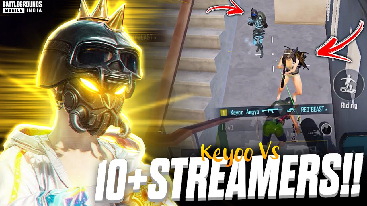 When STREAMERS Faced 60 FPS JANWAR 💀 Keyoo Vs 10+ Streamers 🤯🔥