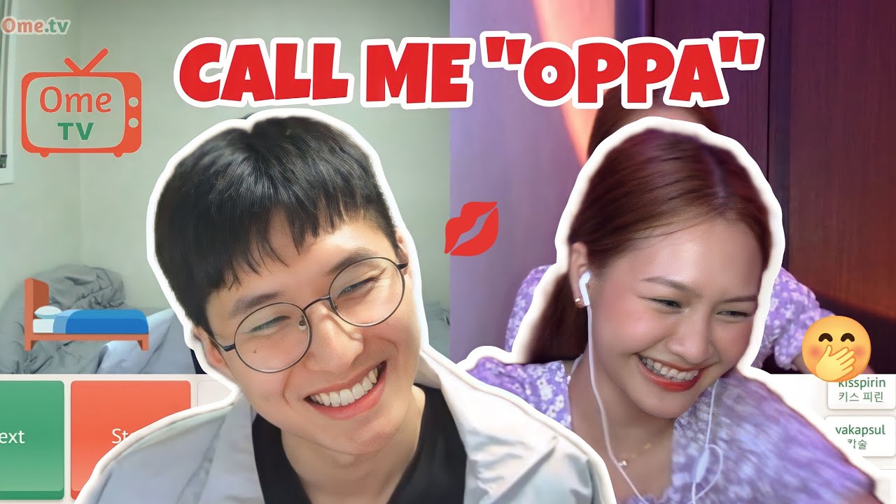 WE'RE GONNA MAKE A COUPLE YOUTUBE CHANNEL👩‍❤️‍👨 || OmeTv || Chaei