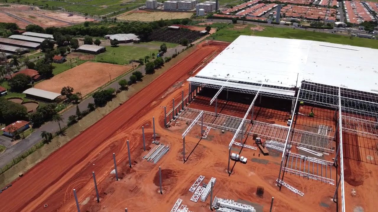 VEJA COMO ESTA A OBRA DO  MERCADO LIVRE DE MARÍLIA SP