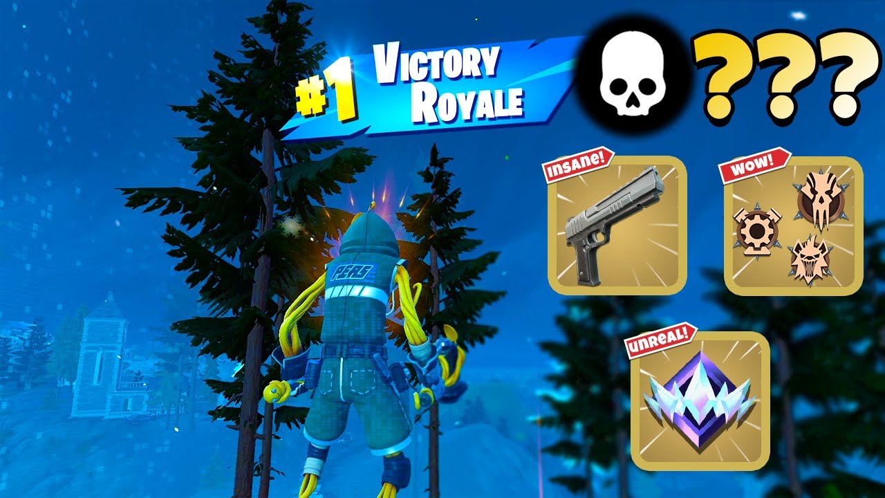 High Elimination Unreal Ranked Solo Zero Build Win Gameplay (Fortnite Chapter 5 Season 3)