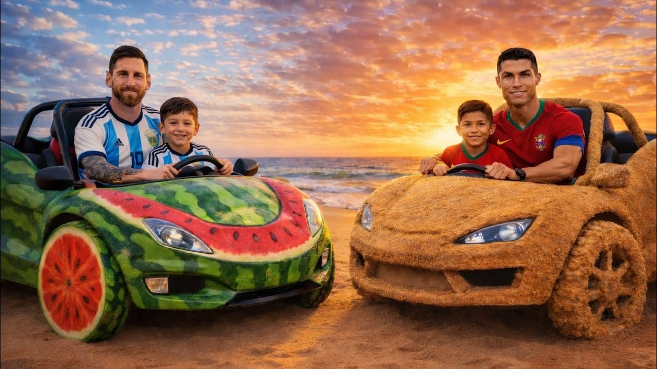 “Never Give Up! Ronaldo Turned a Scrap Car into a Dream Car”