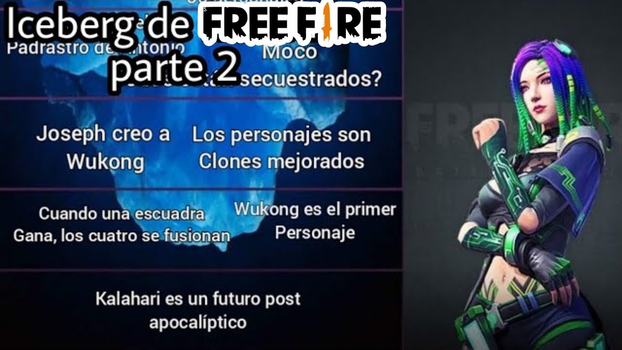 Iceberg de teorías de FREE FIRE|parte 2