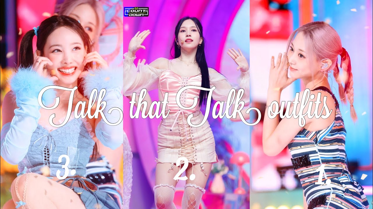 Ranking TWICE'S Talk that Talk outfits