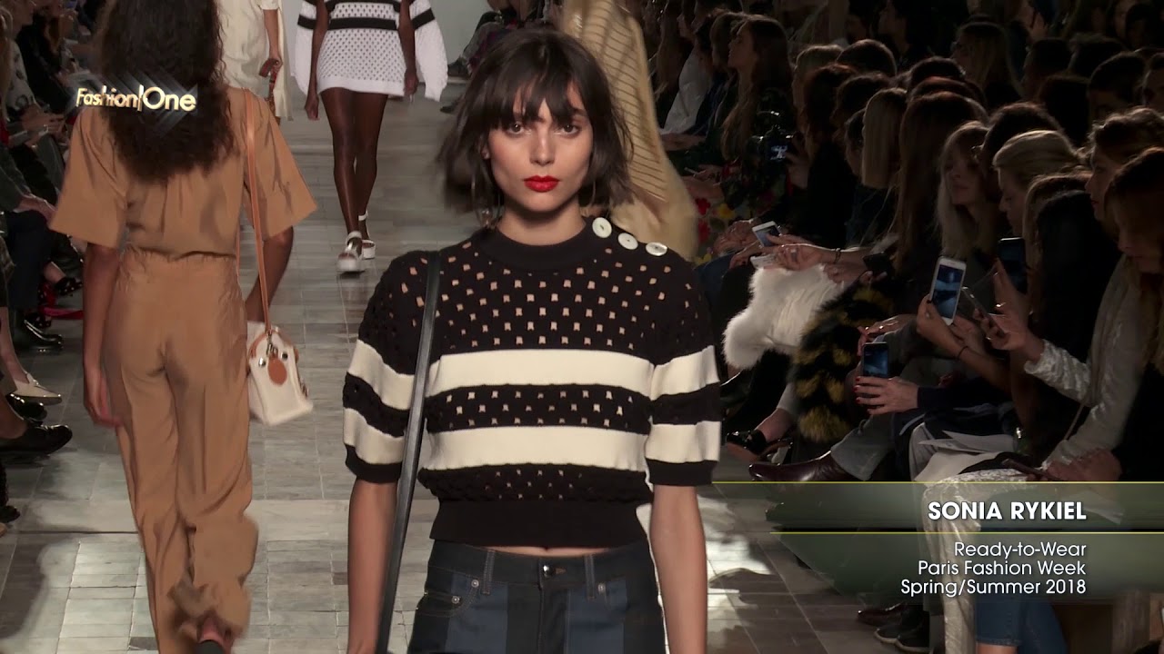 SONIA RYKIEL Ready-to-Wear Paris Fashion Week Spring/Summer 2018