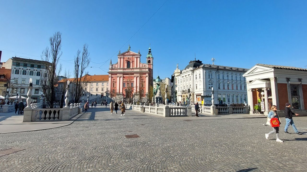 TRAVEL - PUTOVANJA / Ljubljana 🇸🇮, šetnja do Tromostovja / Walk to Tromostovje