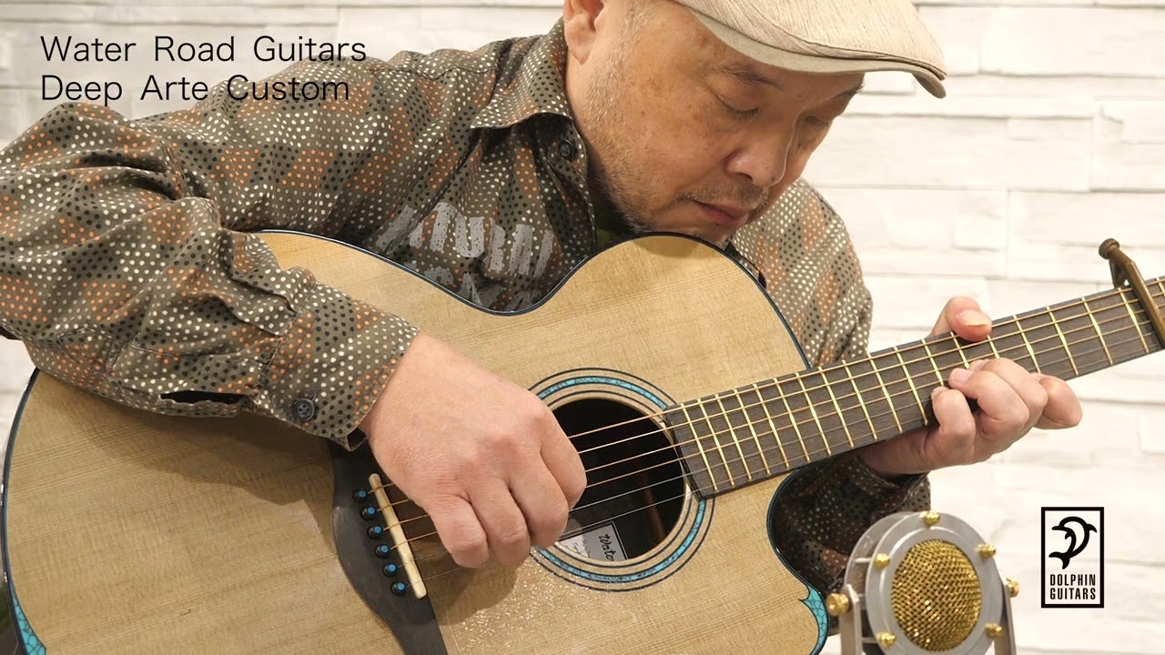 WATER ROAD GUITARS：Deep Arte Custom - Player 岸部眞明