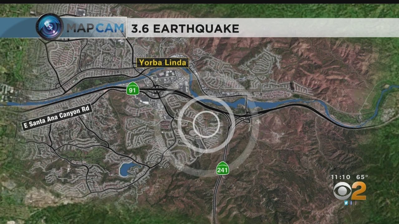 Orange County Jolted Awake By 3.6 Quake