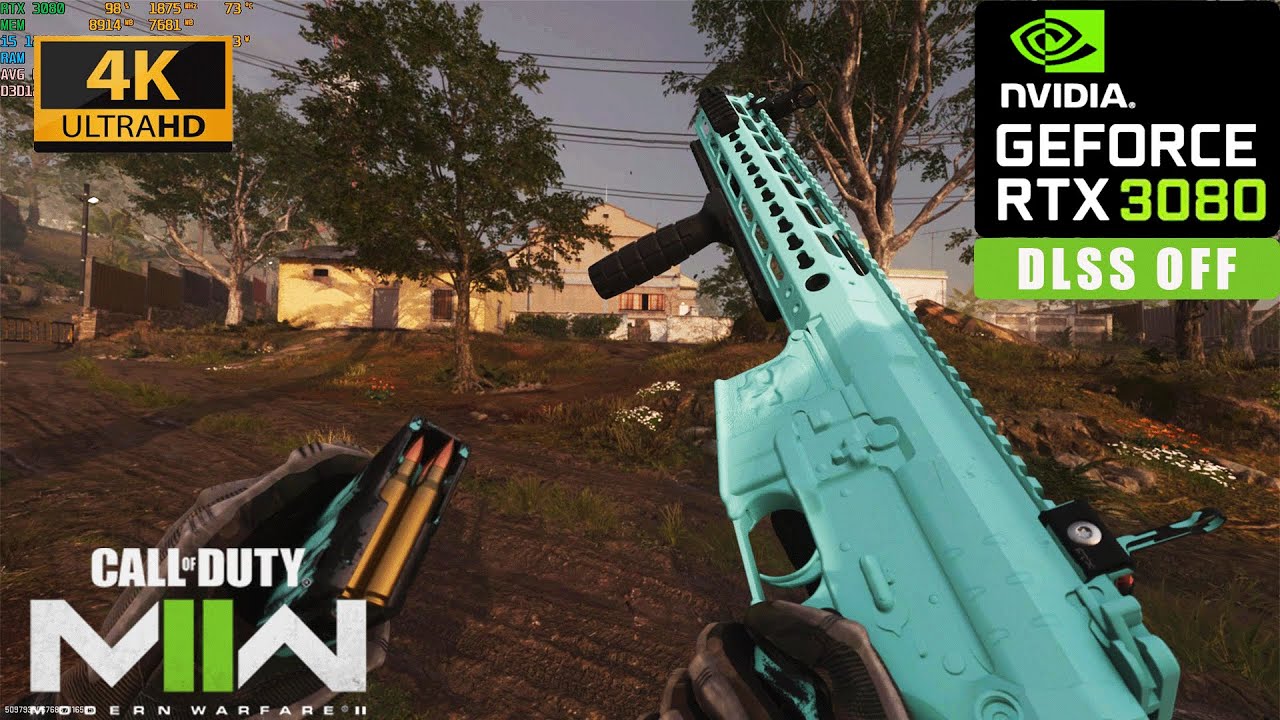 Call of Duty: Modern Warfare II 2022 GAME TESTING - RTX 3080 10GB - 4K HD(Maximum Settings DLSS OFF)