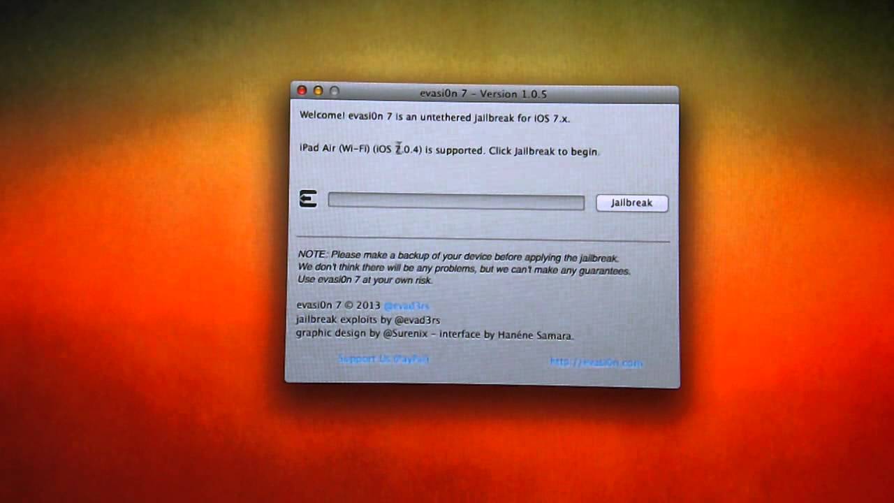 How to Jailbreak iOS 7 Untethered With Evasi0n 7
