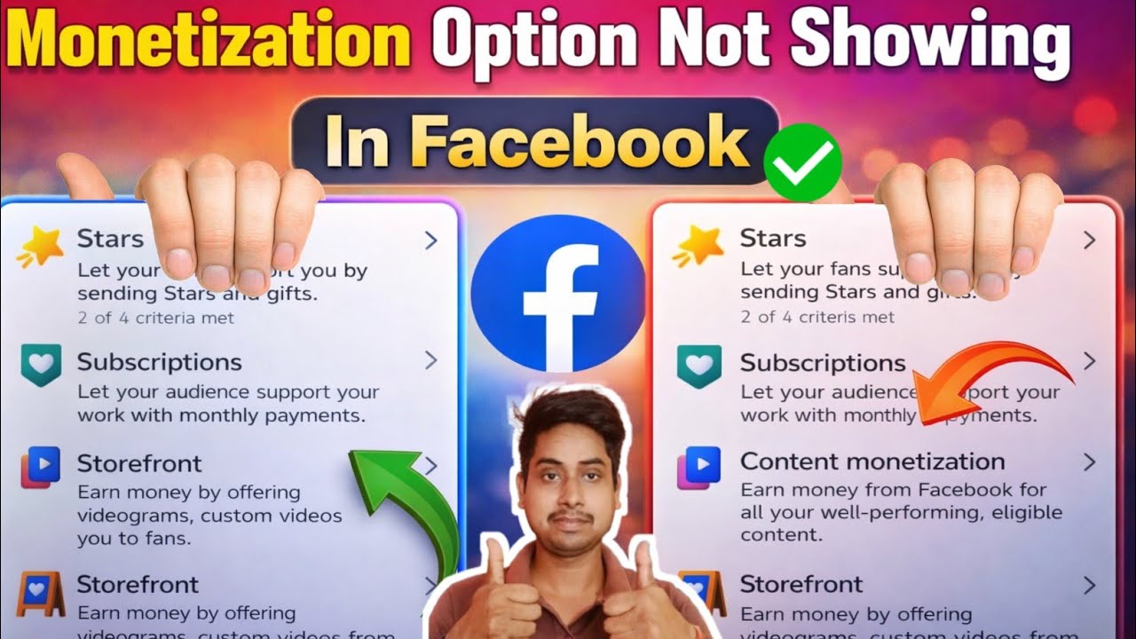 Facebook Content Monetization Tools Gayab ho gya hai kya kare |Content monetization tool not showing