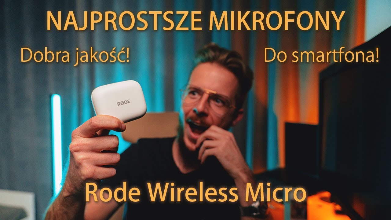 ‼️NOWOŚĆ od Rode‼️ Najprostsze mikrofony do smartfona! Rode Wireless Micro 🎙️