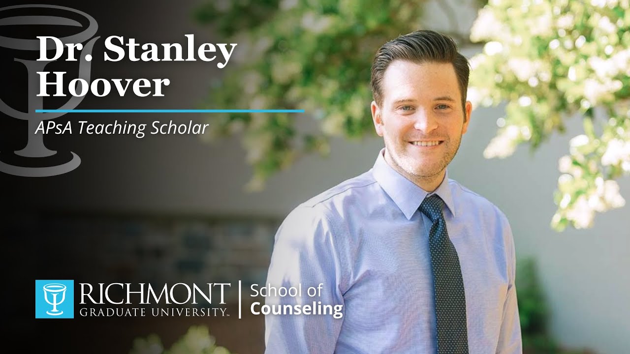 Dr. Stanley Hoover Named APsA Teaching Scholar by the American Psychoanalytic Association
