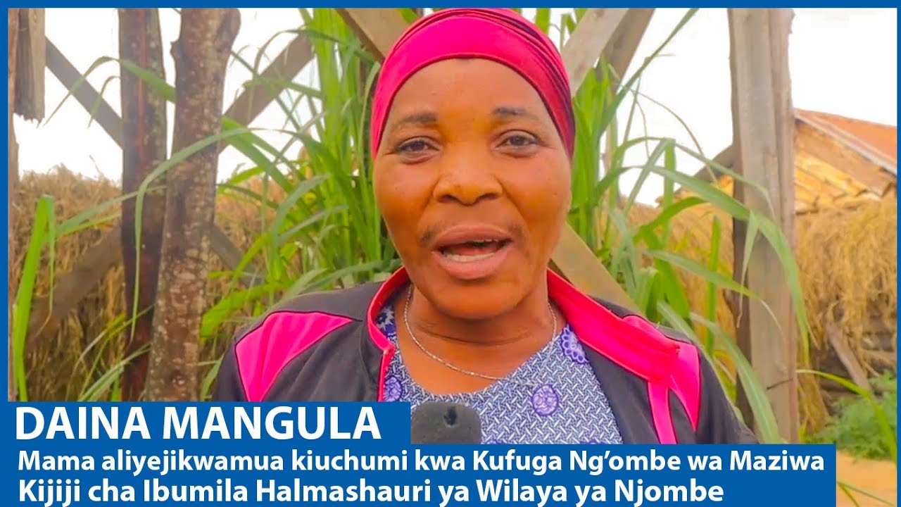 MAMA ALIYEJIKWAMUA KIUCHUMI KWA KUUZA MAZIWA YA NG'OMBE NJOMBE DC