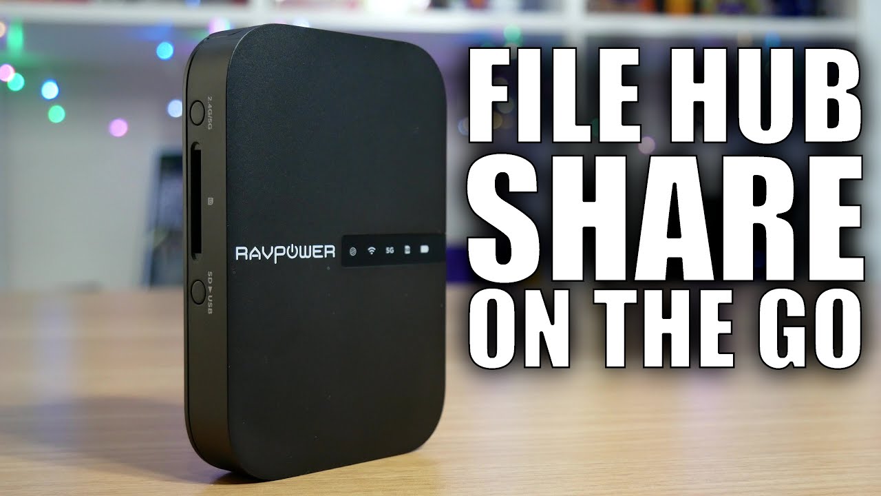 RAVPower FileHub Review: Share Files, Travel with WiFi