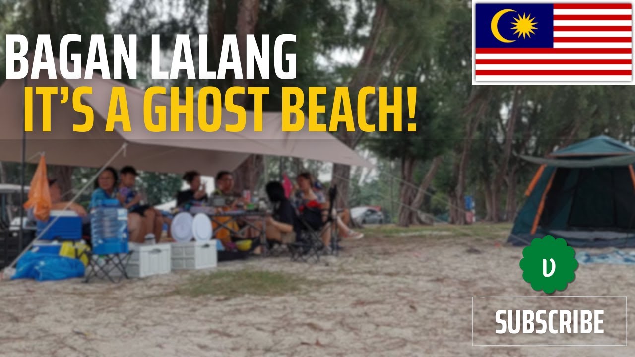 🇲🇾 BAGAN LALANG Beach, Sepang Selangor  - It's a Ghost Beach and Camping Free Zone!