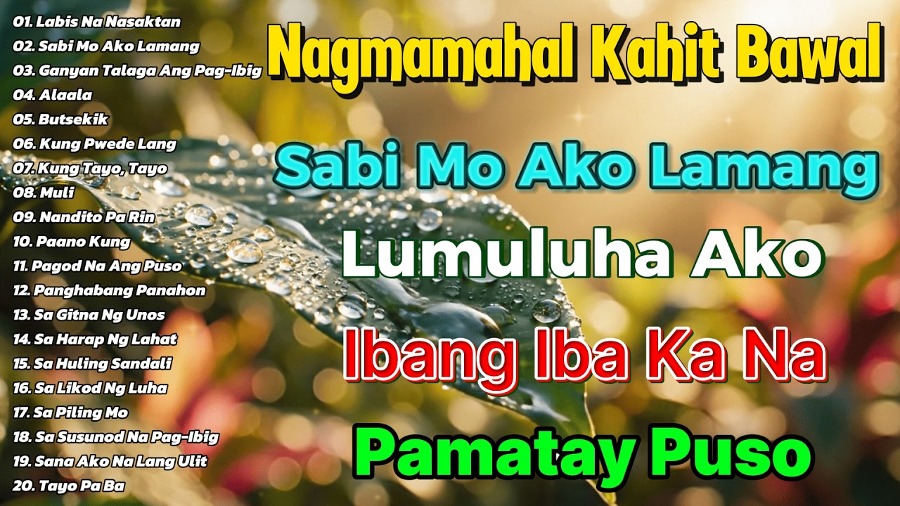 Relaxing Lumang Tugtugin 60s 70s 80s 90s 🌹 Mga Tagalog Love Songs na Tagos sa Puso | Nonstop OPM