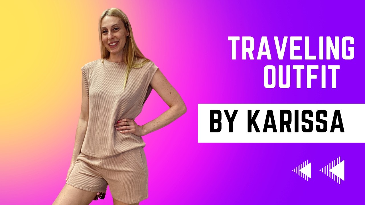 A super cute set for traveling and lounging