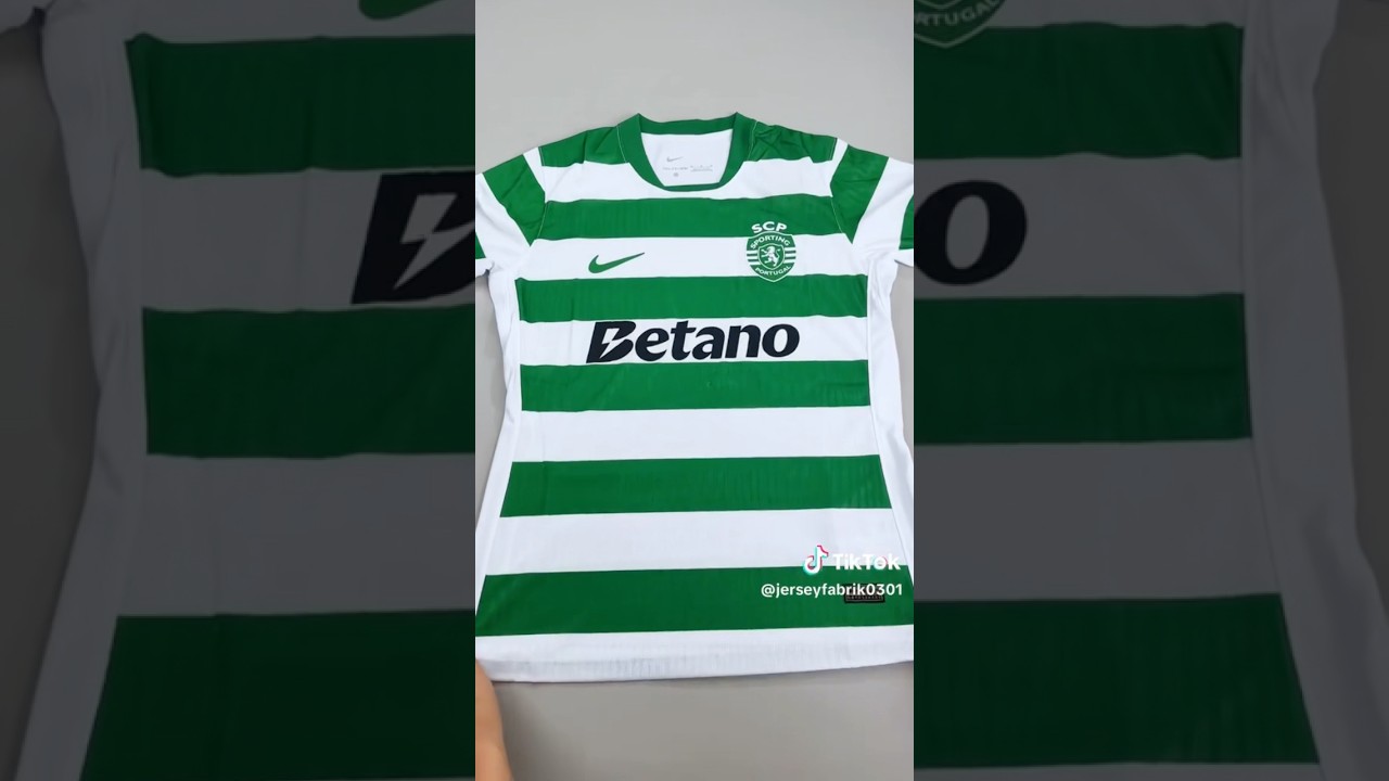 SPORTING LISBORN NEW HOME SHIRT 25/26 #sportinglisbon #sporting #lisbon #gyokeres #nike #ronaldo