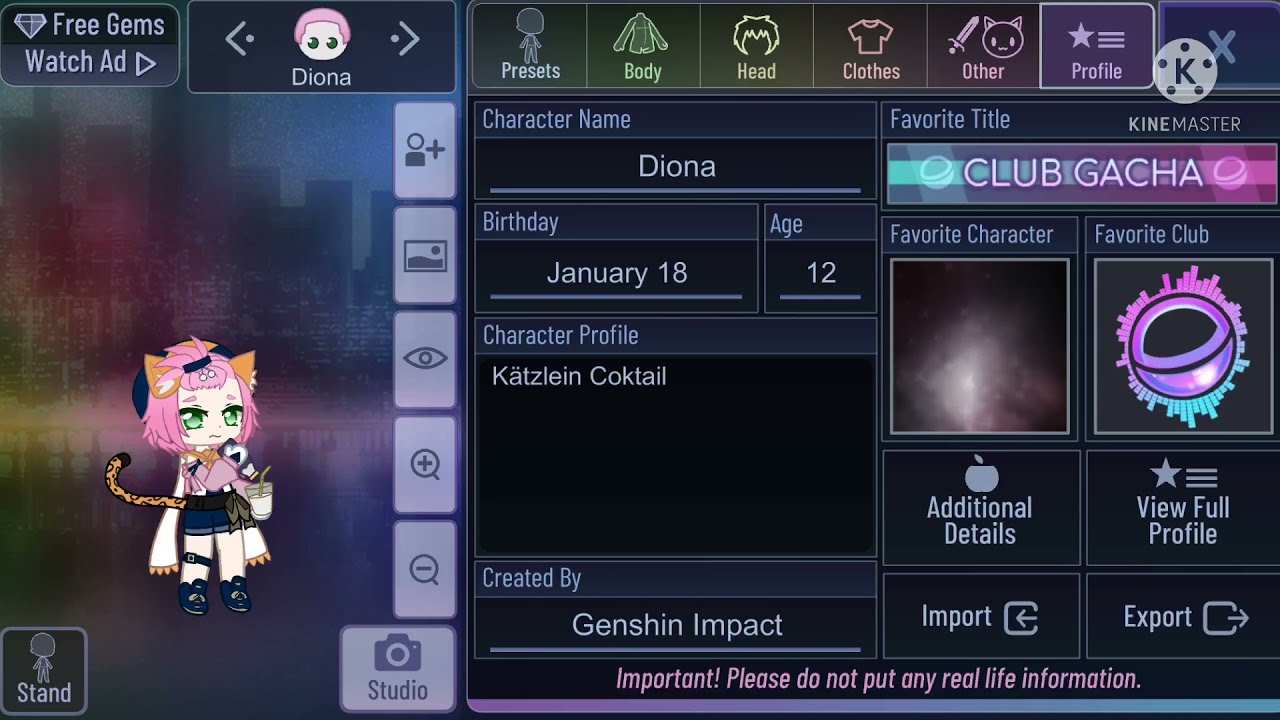 Back to my daily routine of recreate Genshin in gacha