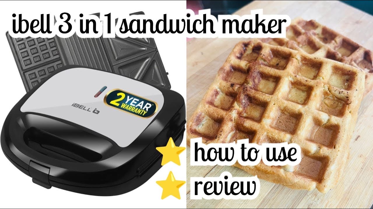 iBell 3 in 1 sandwich maker || Review and how to use #ramyarajgopal #sandwich #sandwichmaker