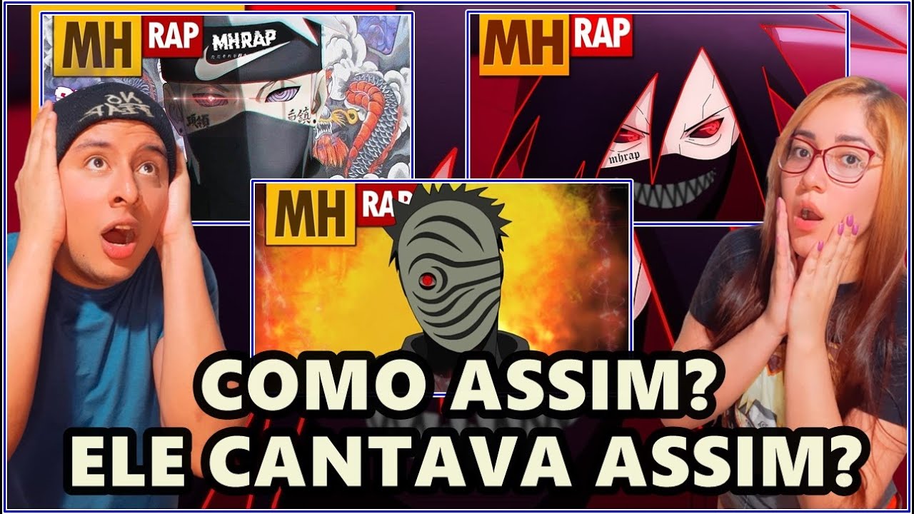 REAGINDO AO O RAP MAIS INSANO DO OBITO E O RENEGADO E Tipo Madara DO MHRAP, REACT 3 EM 1