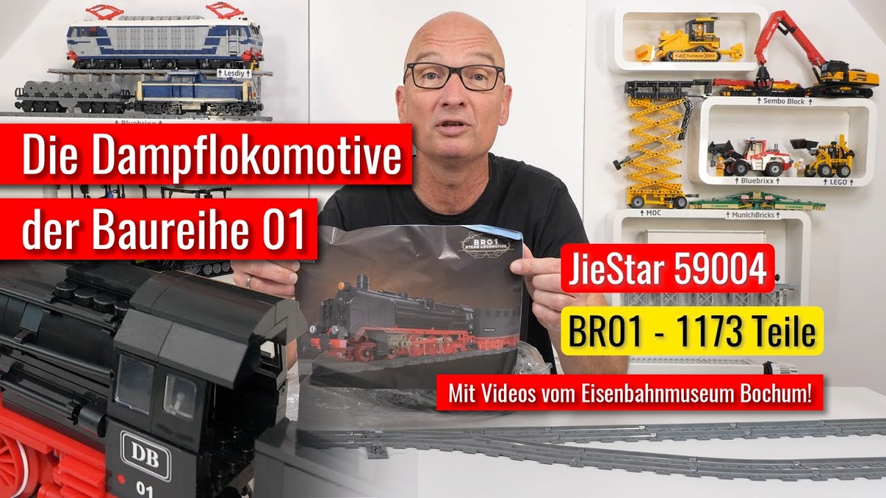 JieStar 59004 - Die Dampflokomotive der Baureihe 01