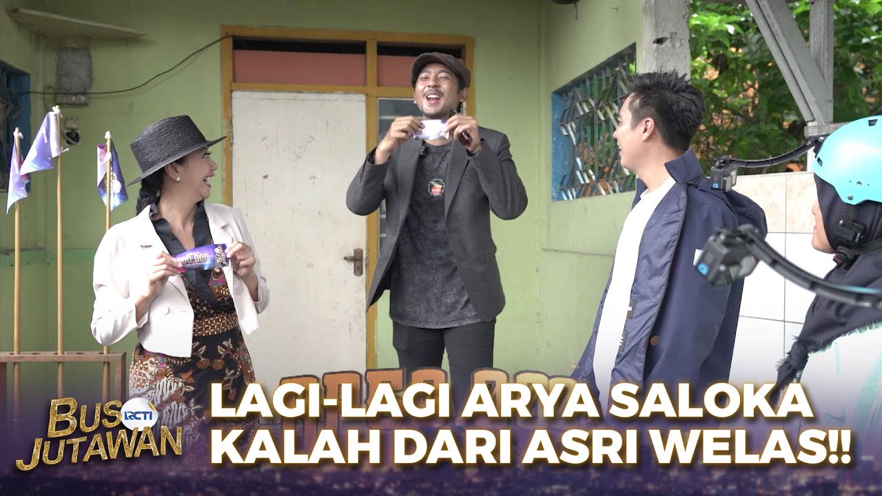 LAGI LAGI KALAH!! Arya Saloka Kena Hukuman Dari Asri Welas | BUS JUTAWAN | EPS 75 (2/4)