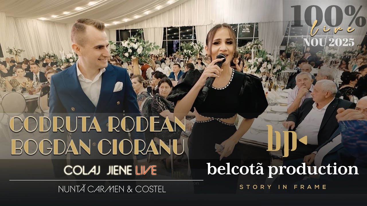 Codruta Rodean & Bogdan Cioranu - Colaj Jiene LIVE 🎵 Nunta Carmen & Costel