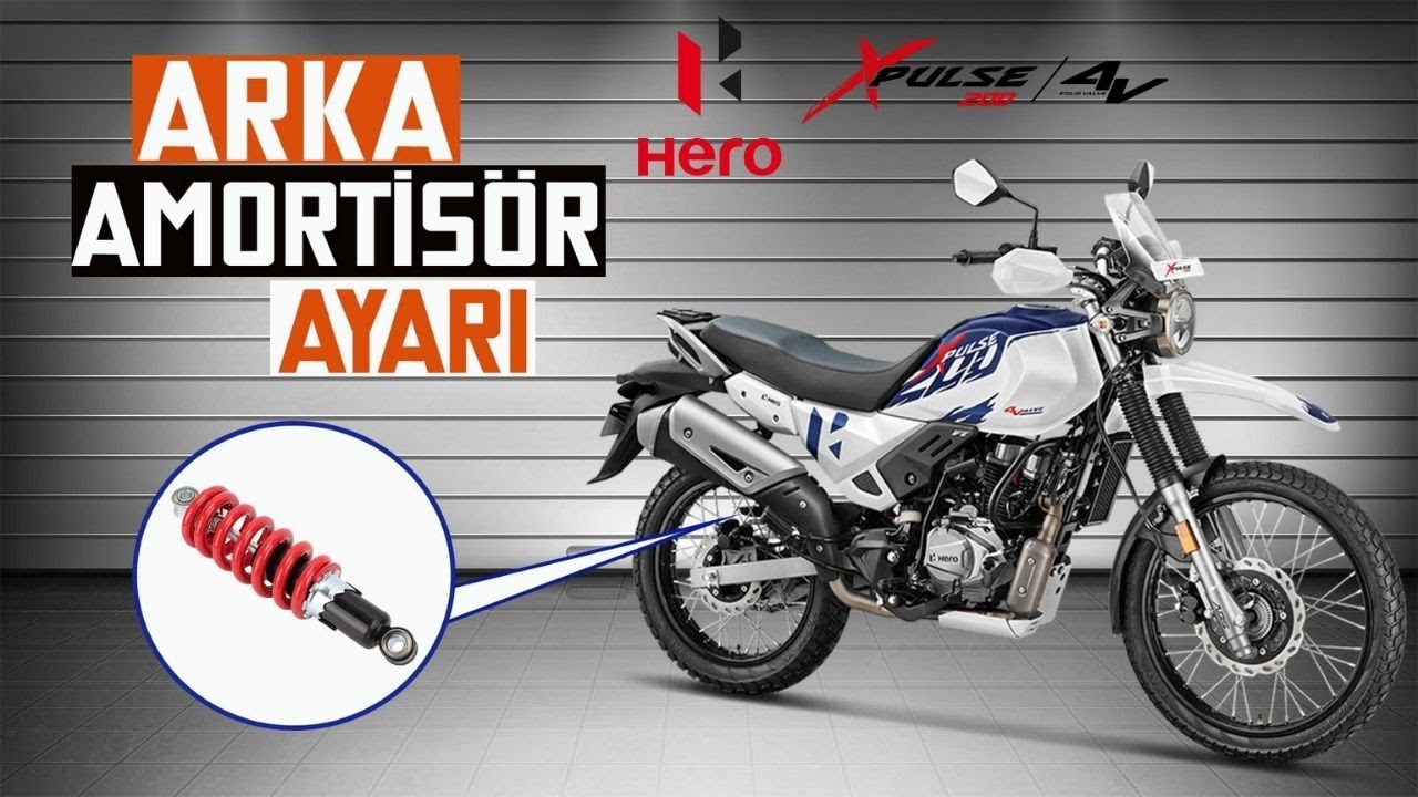 HERO XPULSE 200 | ARKA AMORTİSÖR AYARI NASIL YAPILIR?