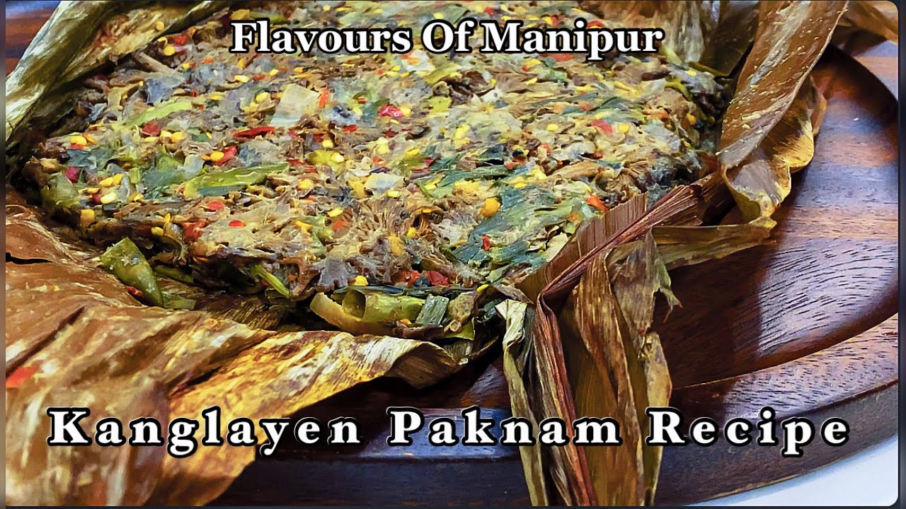 Kanglayen Paknam I Manipuri Paknam Recipe I Spicy Split Gill Mushroom  I Manipuri Food Recipe