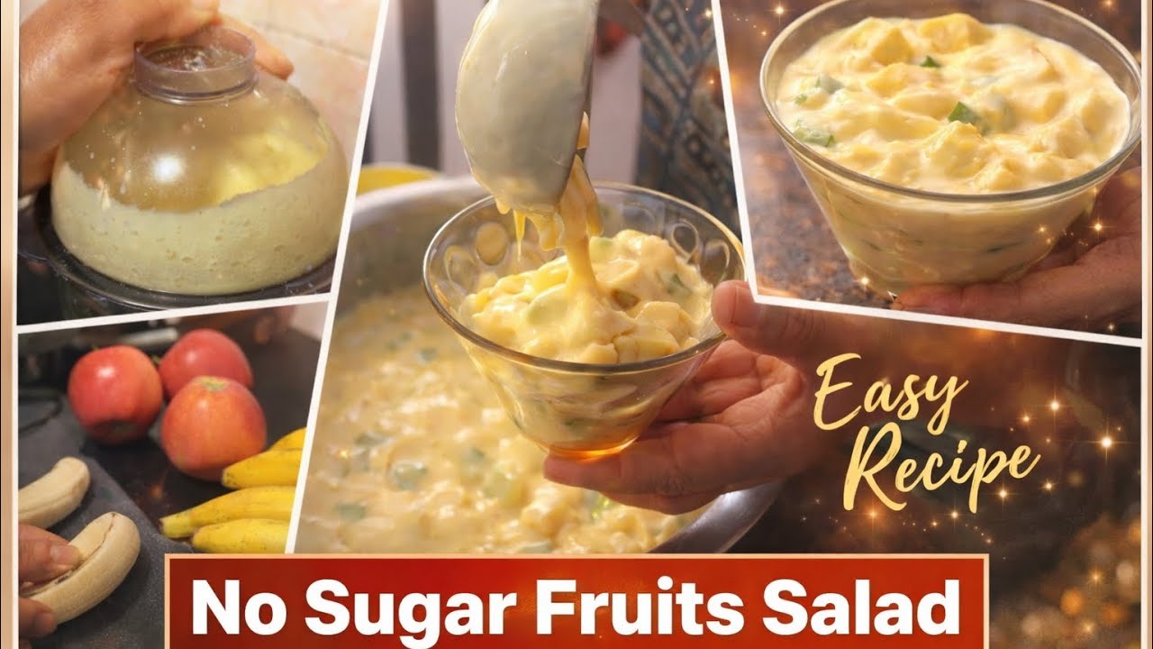 No Sugar Added Fruit Salad 🍓✨ So Fresh & Healthy!#NoSugarAdded #HealthyLifestyle #FruitBowl 