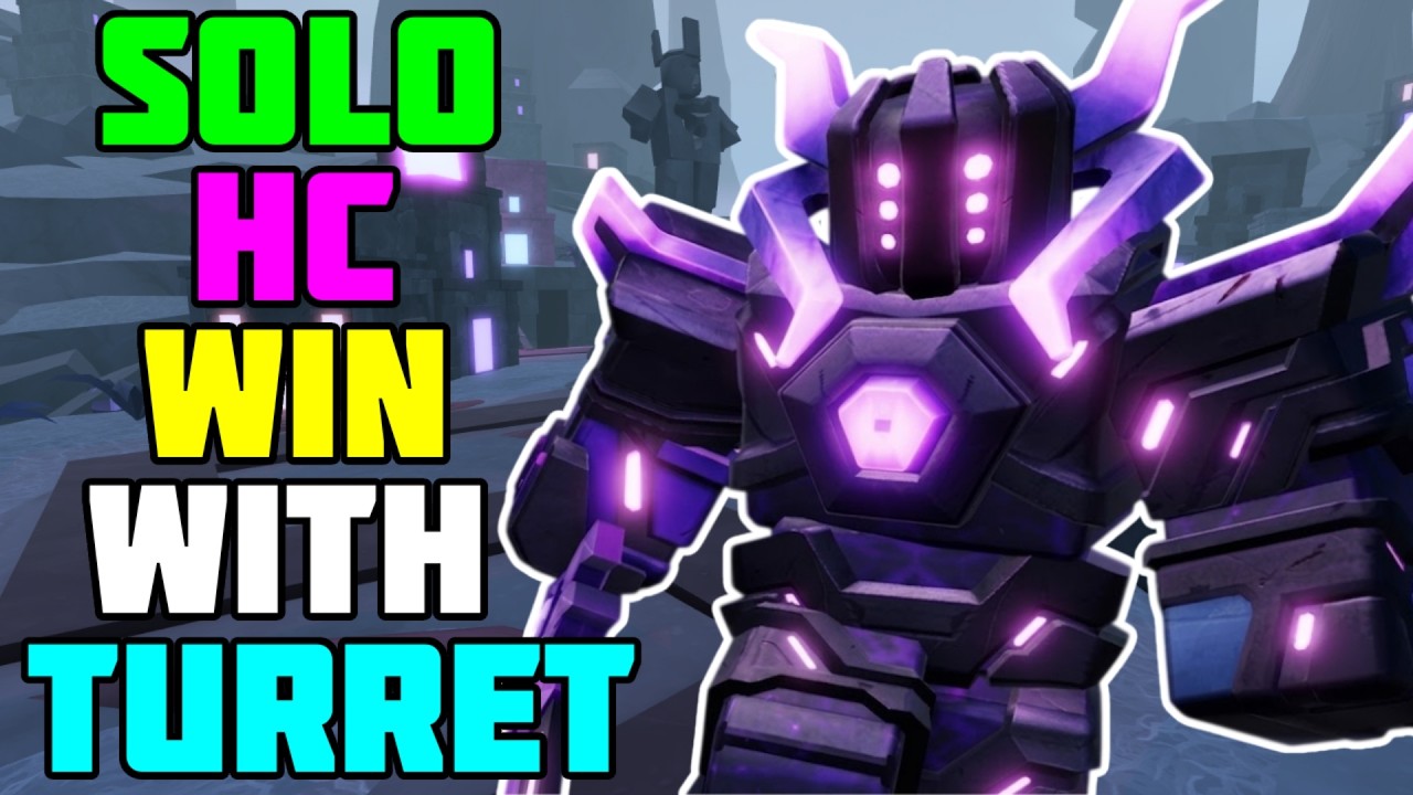 Solo Hardcore Triumph с Turret + Полное руководство | TDS Tower Defense Simulator