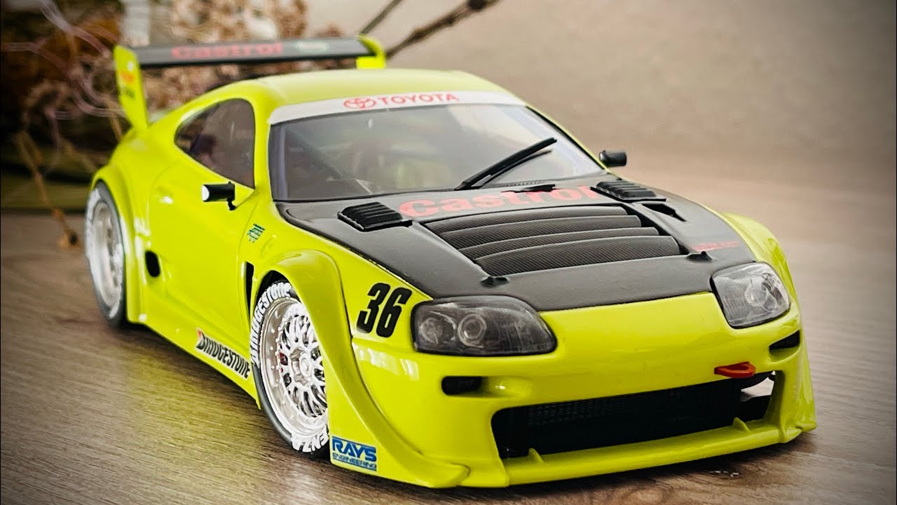 Building a Toyota Supra | Tamiya 1:24