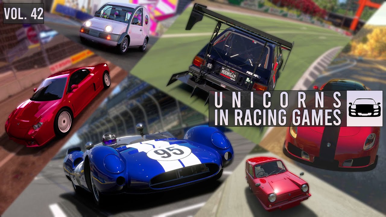 Unicorns in Racing Games (Rare Cars) (Volume 42 / Forza 20 Years Special)