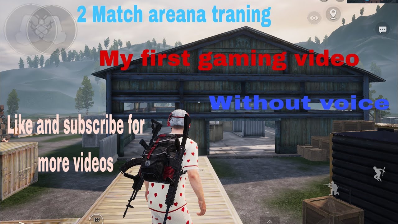 My first gaming video on YouTube💫 /PUBG MOBILE 