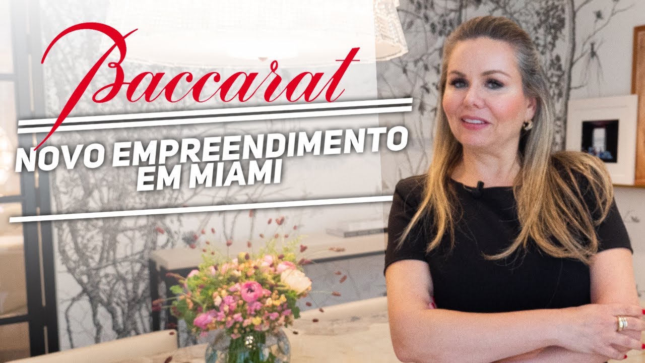 BACCARAT: APARTAMENTO DE LUXO EM MIAMI | Jujudicasa #30