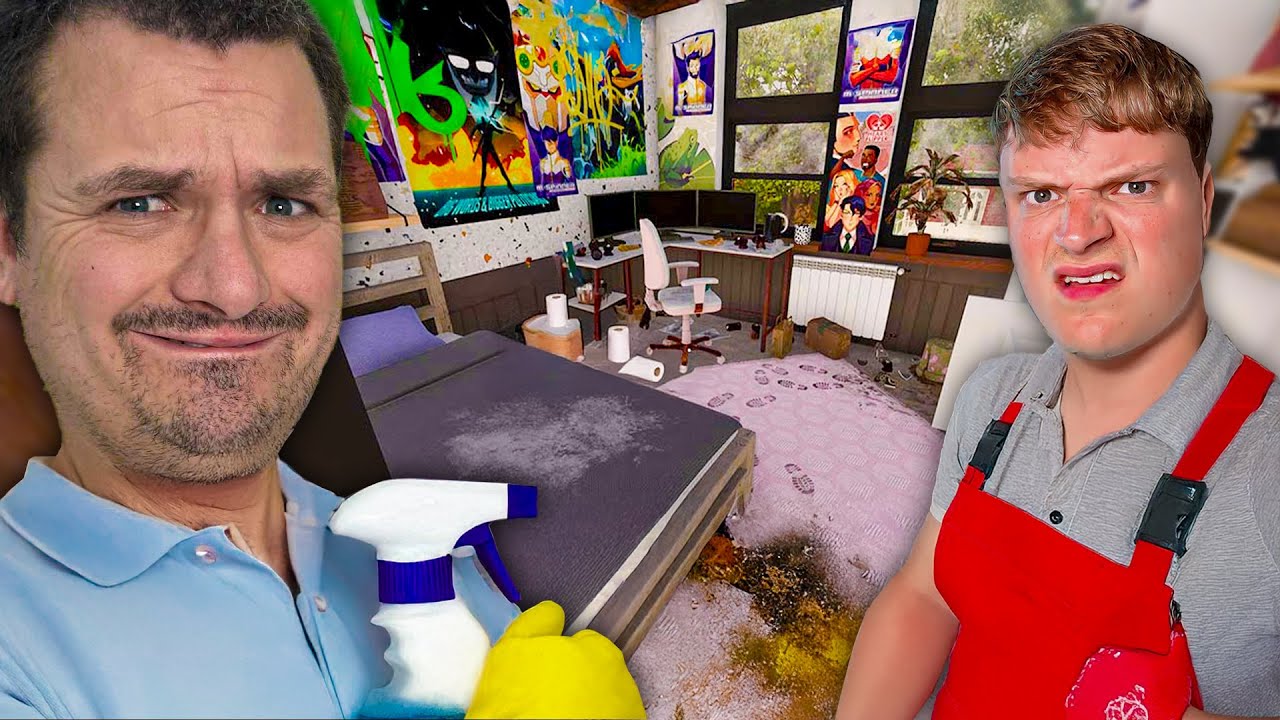 Jan gør rent på mit drengerøvs værelse | House flipper 2