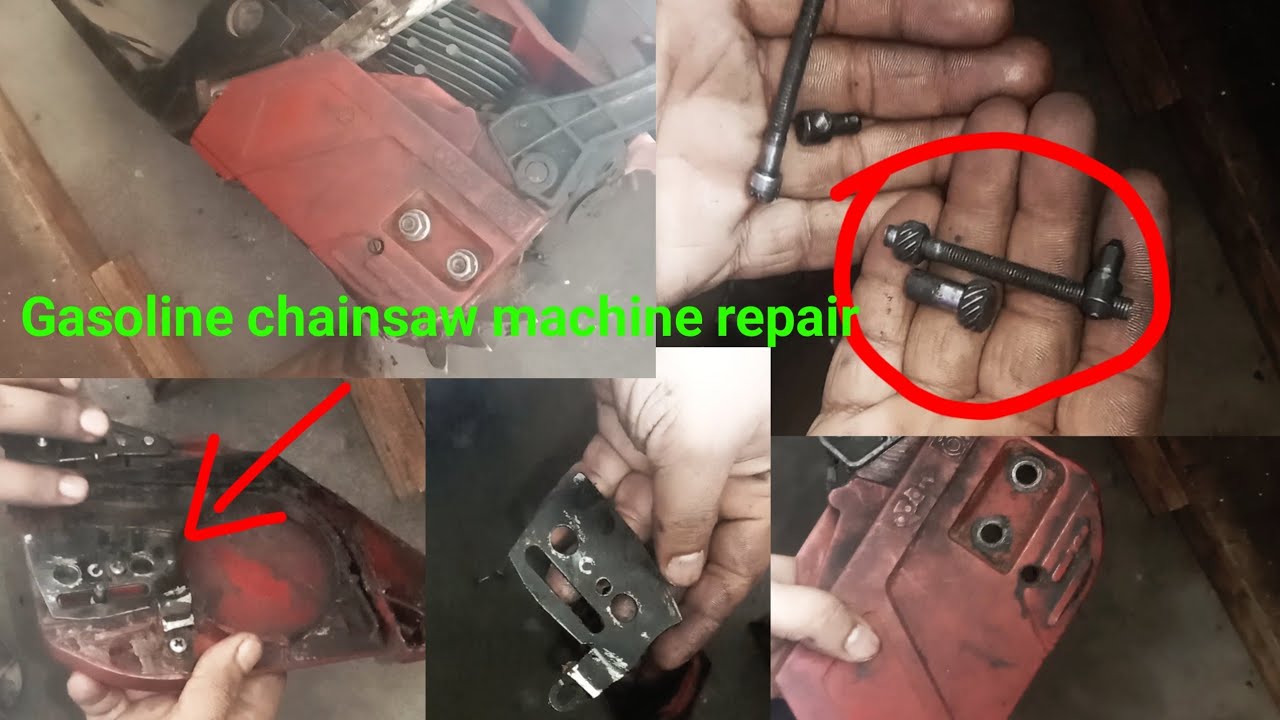 How to repair chainsaw machine