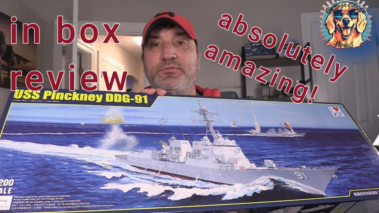 I Love Kit 1/200 USS Pinckney DDG-91 in box review