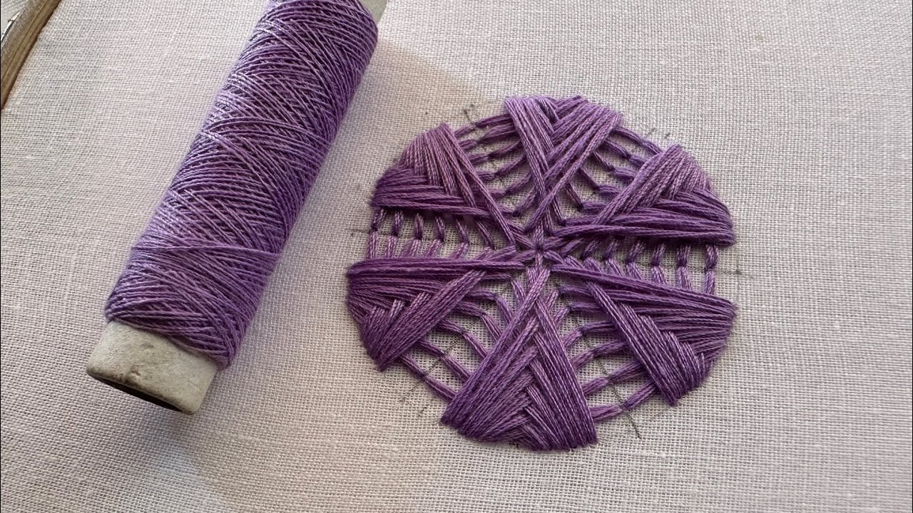 Interesting embroidery technique | hand embroidery design | hand craft | embroidery 