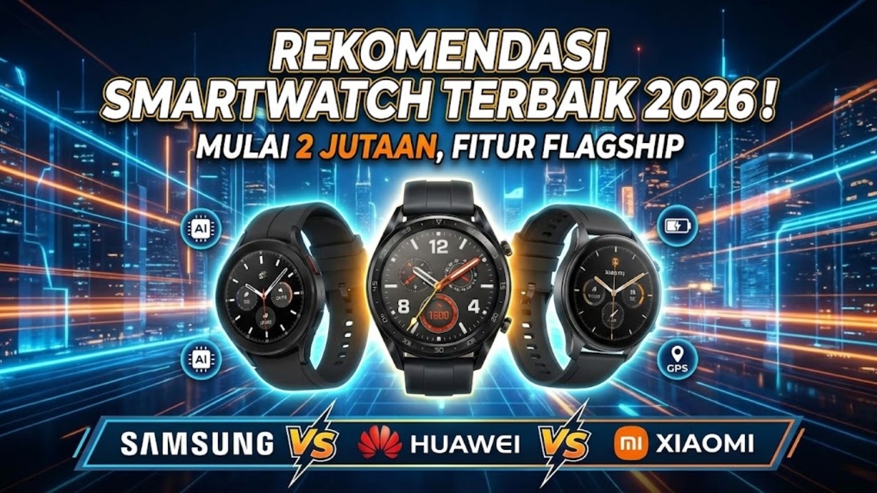 NYESEL BARU TAU! 5 Smartwatch Canggih Ini Ternyata Bikin HP Flagship Minder! [REVIEW JUJUR]