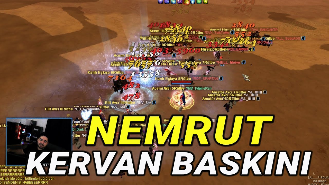 SAVAŞ ZAMANI KERVAN BASKINI 🔥 | Silkroad Online Türkiye Nemrut