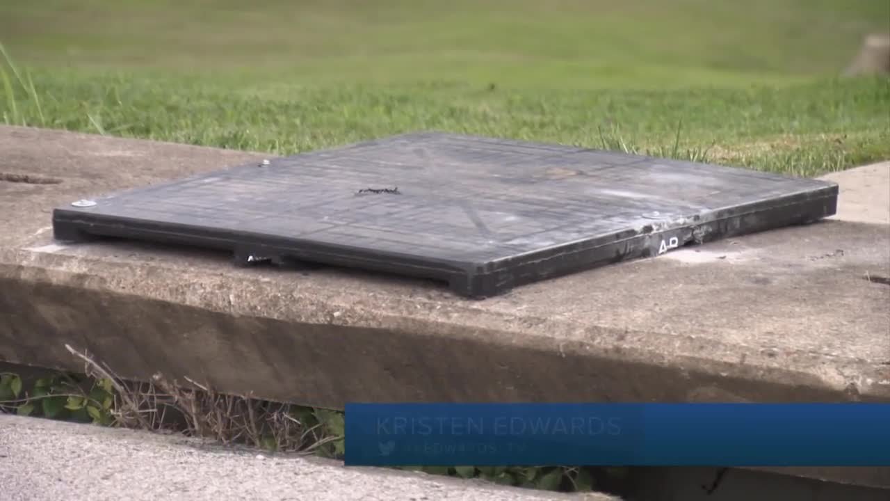 6-year-old falls into uncovered manhole