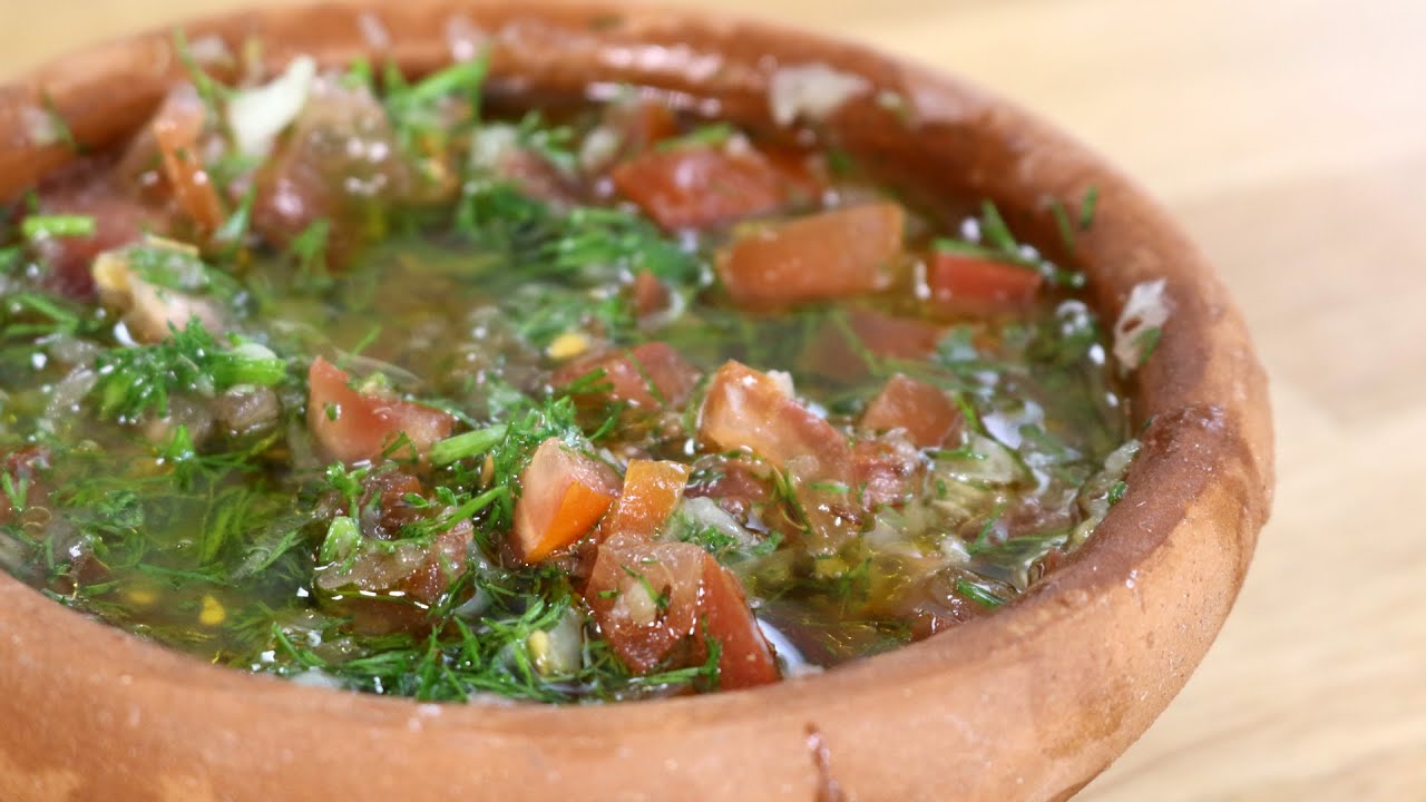You've Been Served: Dagga Gazawiya (spicy Gazan salsa)
